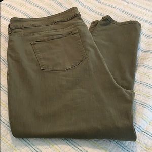 NYDJ Alina convertible ankle jean - khaki